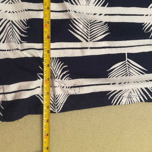 LANDS END SUMMER MAXI TANK DRESS 💎HOST PICK 💎 PALM PRINT EUC XL COTTON - Picture 12 of 14